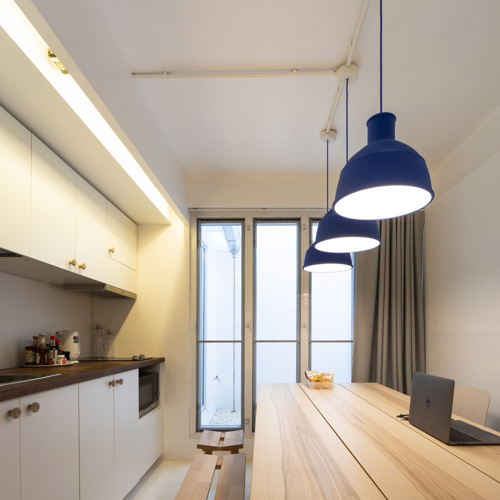 曼谷 80 年代联排别墅翻新 打造开放式高隐私家居-59