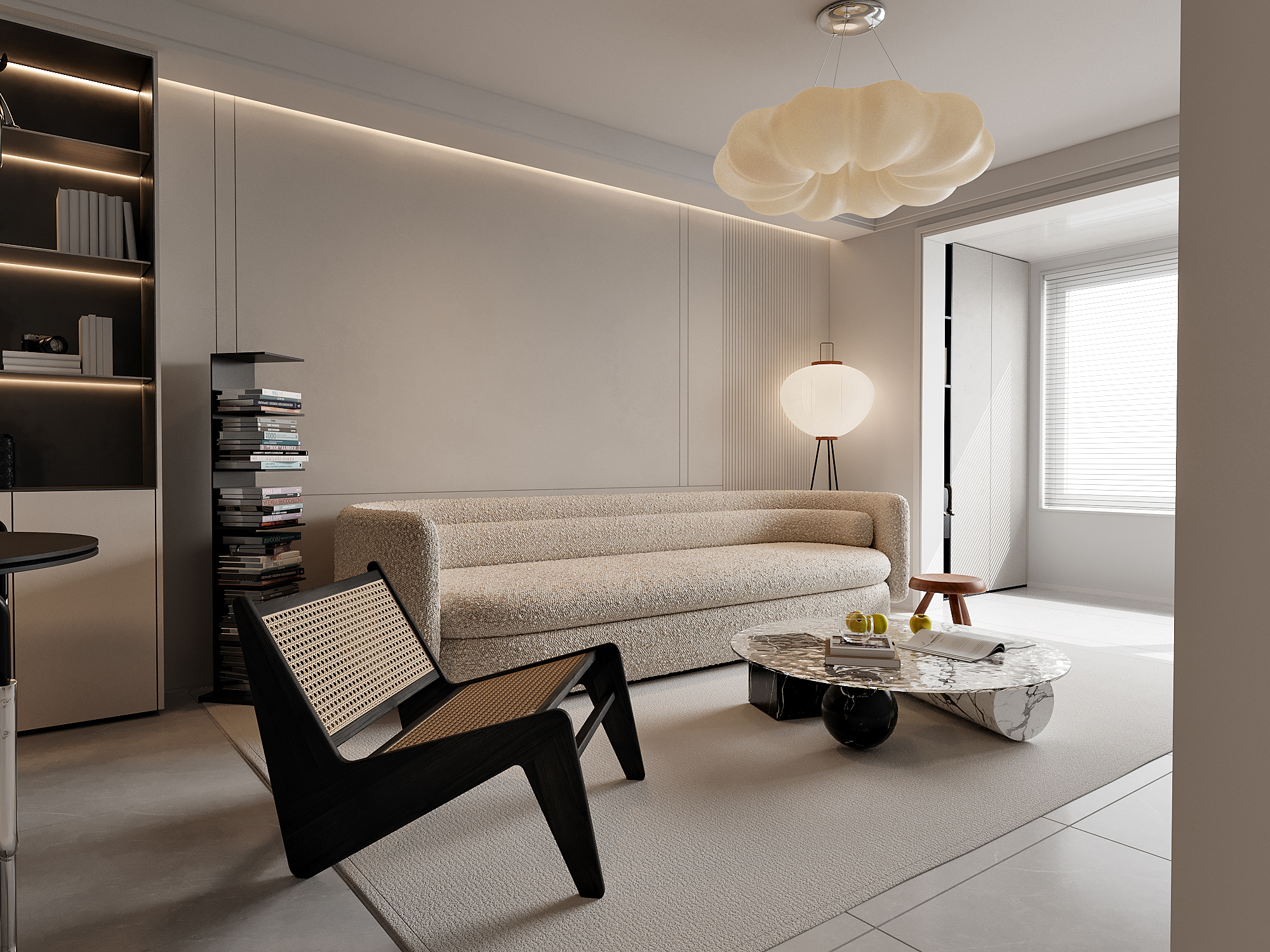 WOW 现代风小户型方案丨中国邯郸丨Adobe Photoshop-4