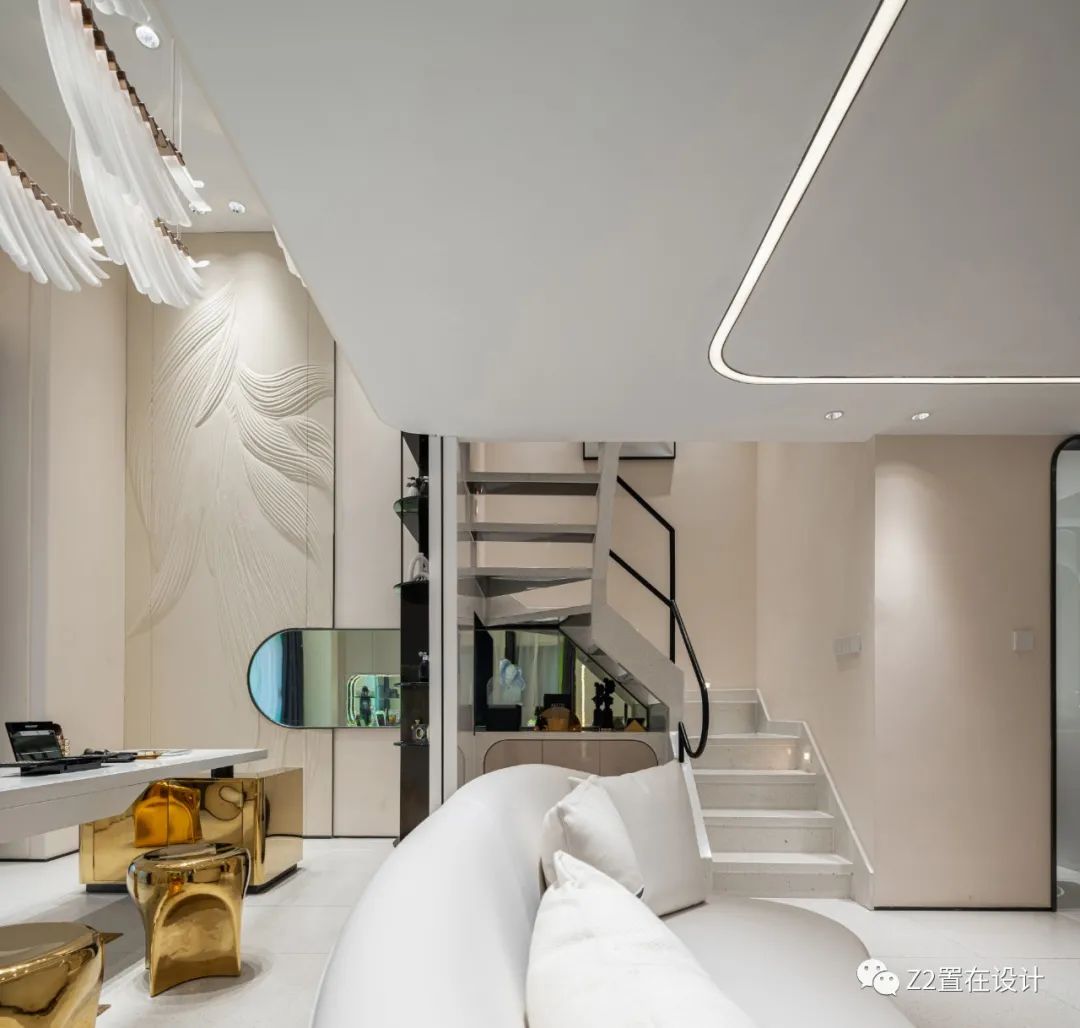 兰州铂悦花园 LOFT | 奶茶色温柔空间,优雅美妆博主生活-25