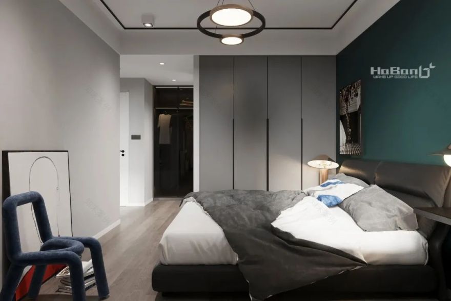 华润柒公馆 90㎡现代风,打破空间界限,感受日升日落-33