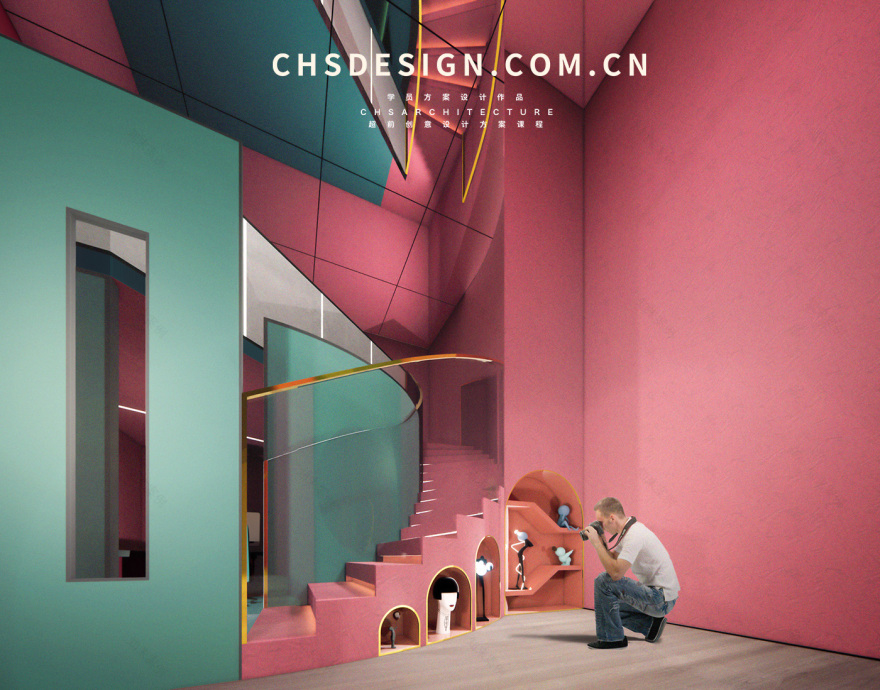粉色世界·线下体验店优秀毕业设计丨超前创意设计-24