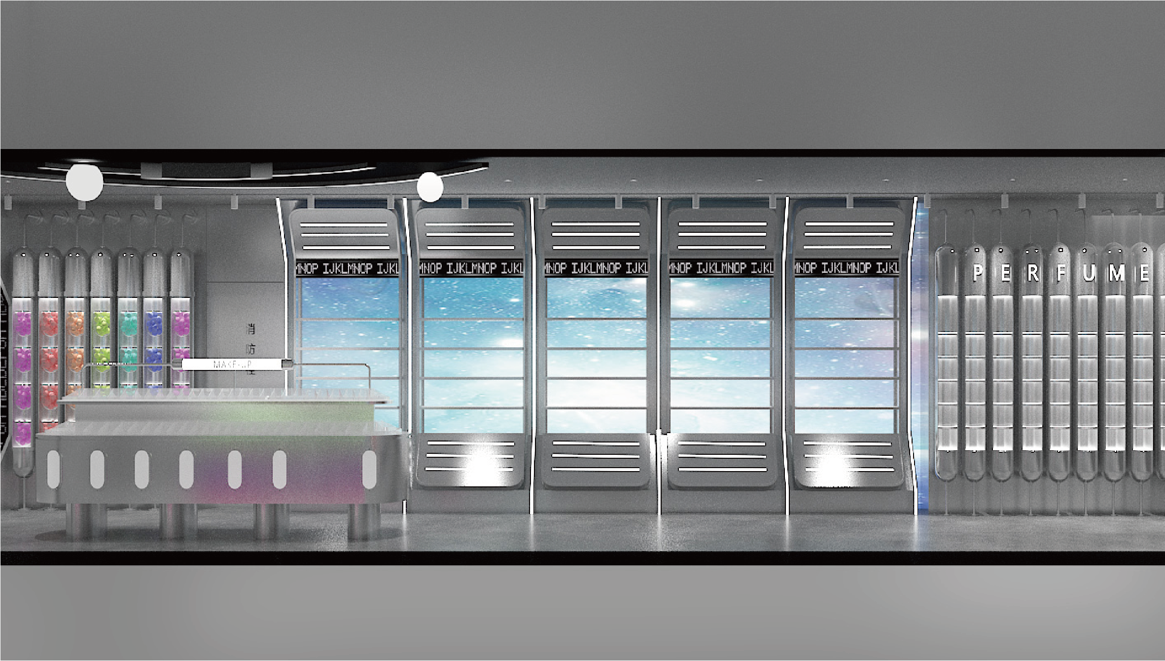 《粉港》美妆品牌空间设计品牌设计-25