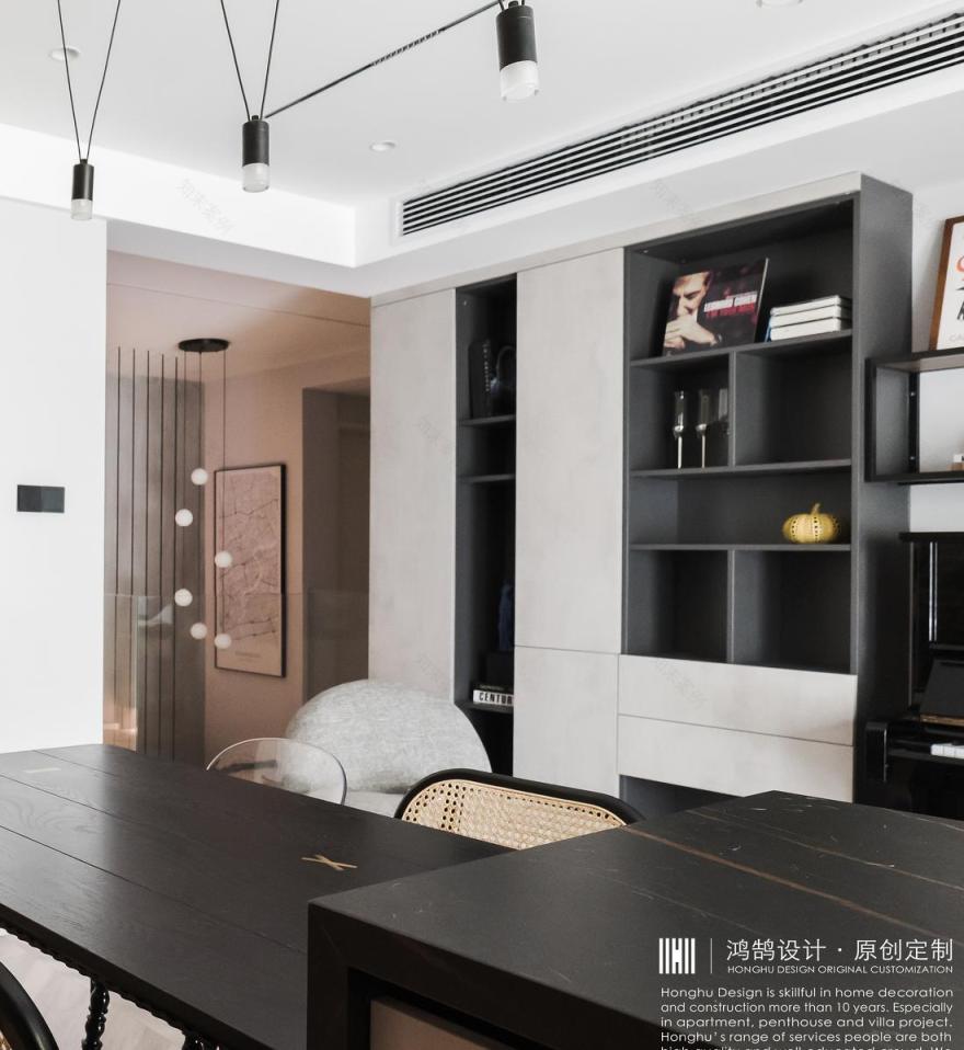 工业风哥特萝莉式住宅丨中国上海丨上海鸿鹄设计-21