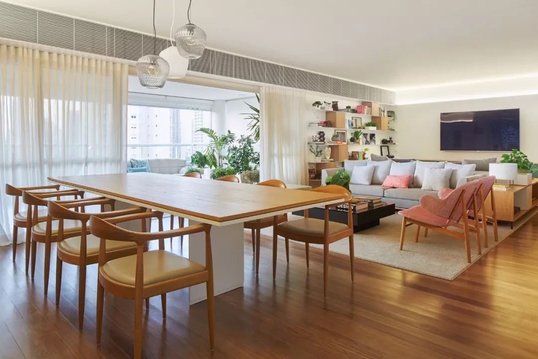 现代木质简约公寓设计  David Ito Arquitetura-8