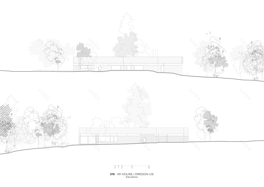 美式环保山居 · M1 House 的木质“浮动”屋顶设计丨美国本德丨FRPO Rodriguez & Oriol-22