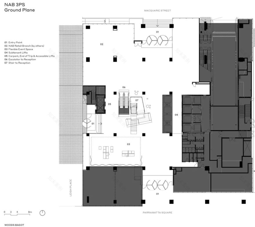 悉尼红梯 · 澳大利亚国民银行双生办公空间丨澳大利亚悉尼丨伍兹贝格-67