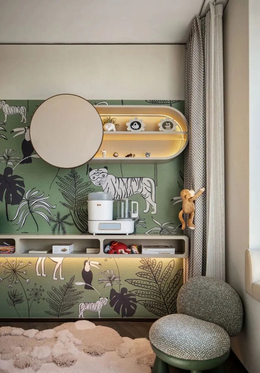 211㎡暖色系，富人圈都爱的隐奢风！-31