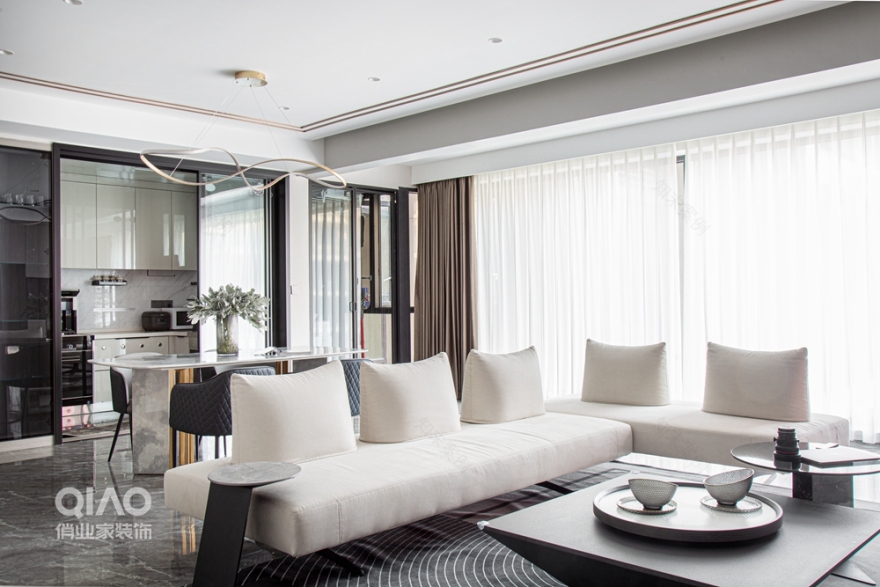 九里峰景现代轻奢风装修案例丨中国重庆丨重庆俏业家装饰-28