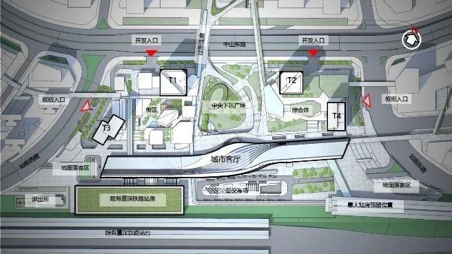 惠阳站综合交通枢纽丨中国惠州丨Aedas-37