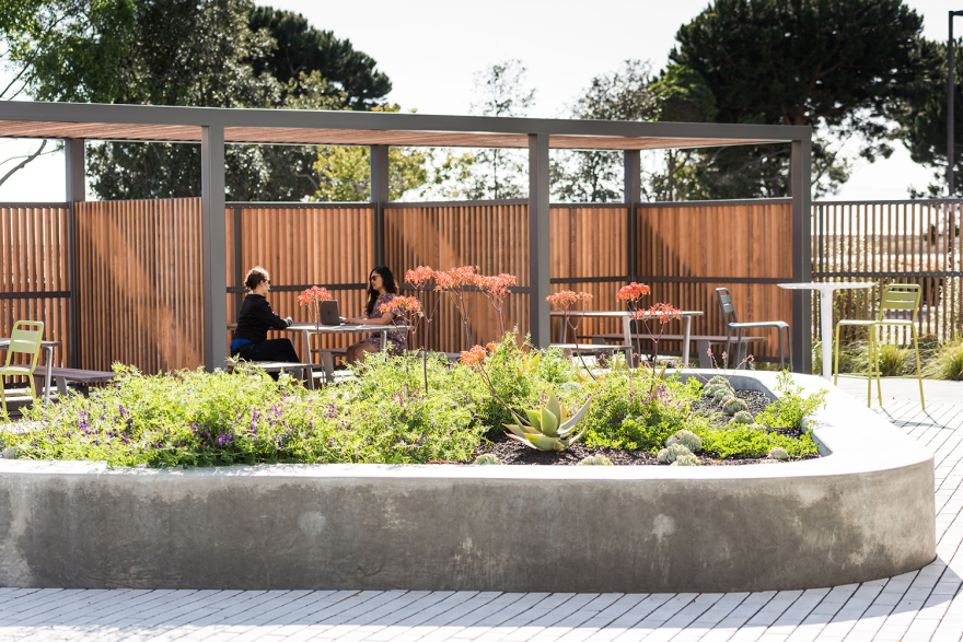 美国Exelixis行政总部和行政大楼周围景观-12