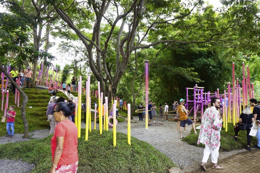 五色竹构点亮哥斯达黎加废弃公园-34