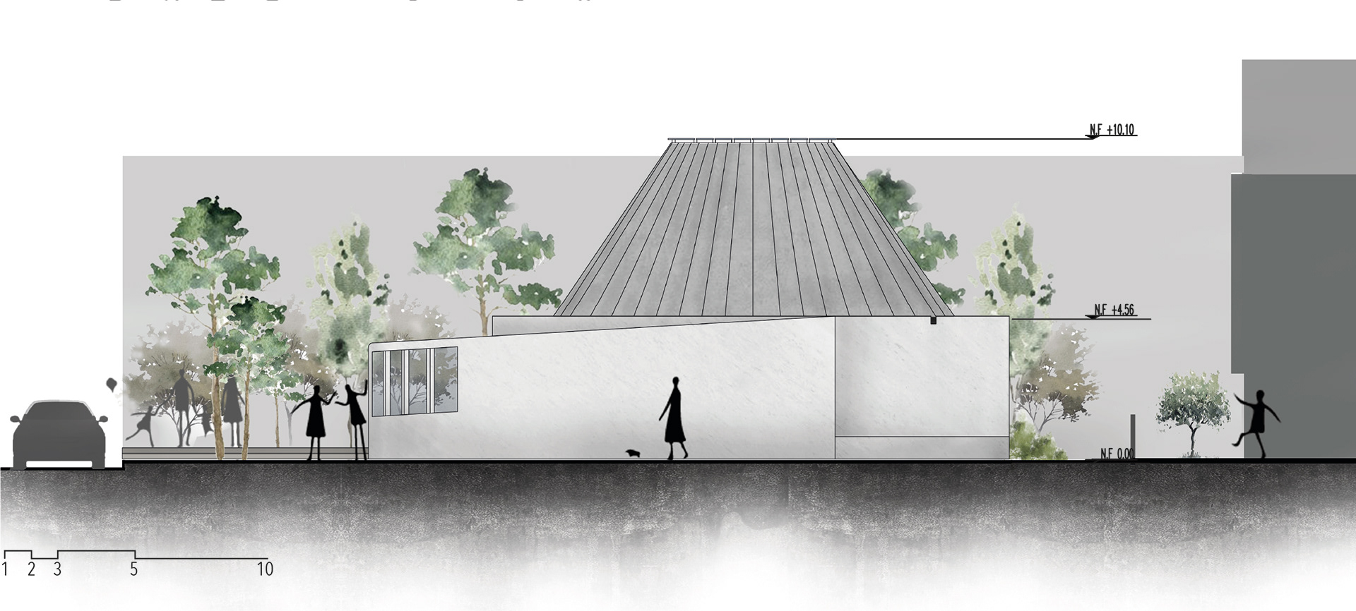 UNC 结构空间会议寺庙项目-24