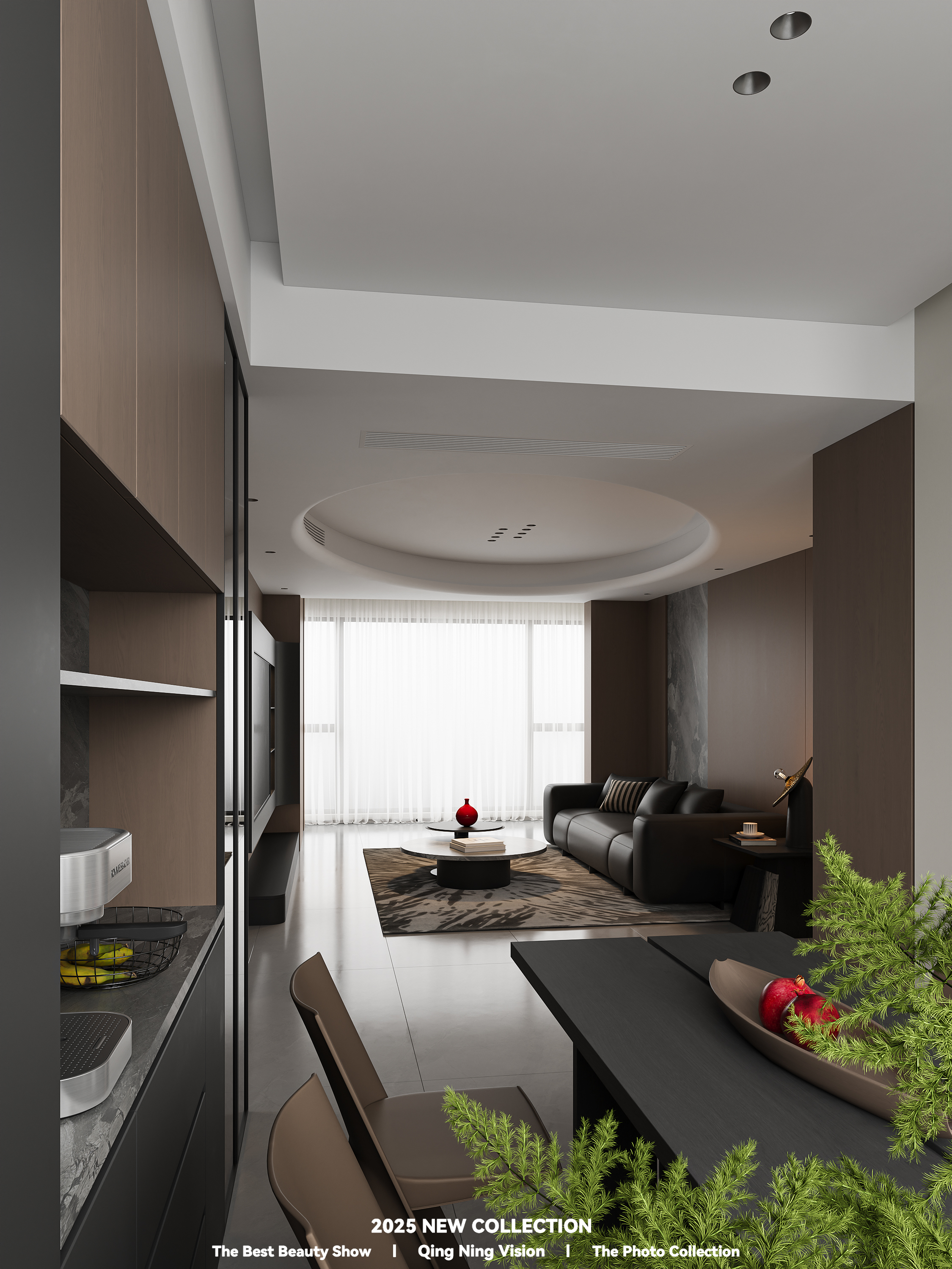 意式室内效果图代画-4