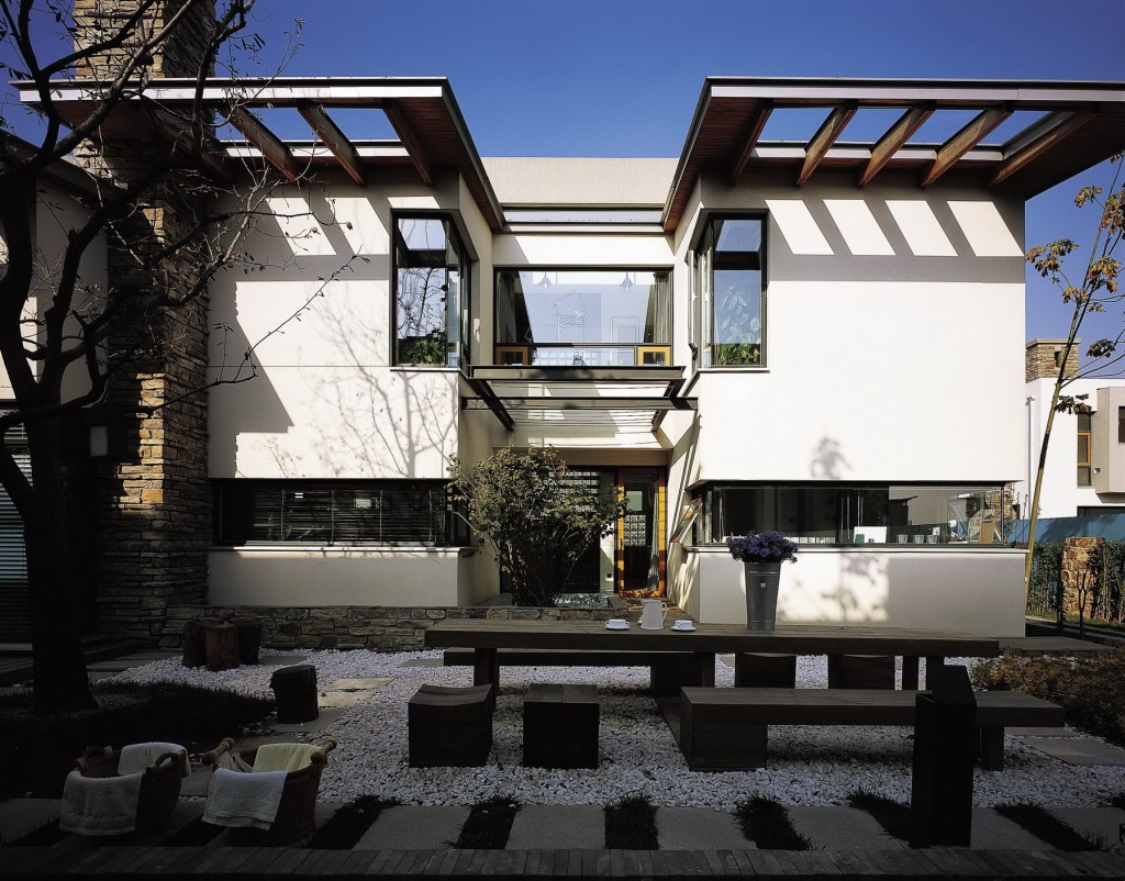 天津万科东丽湖别墅丨王戈工作室-18