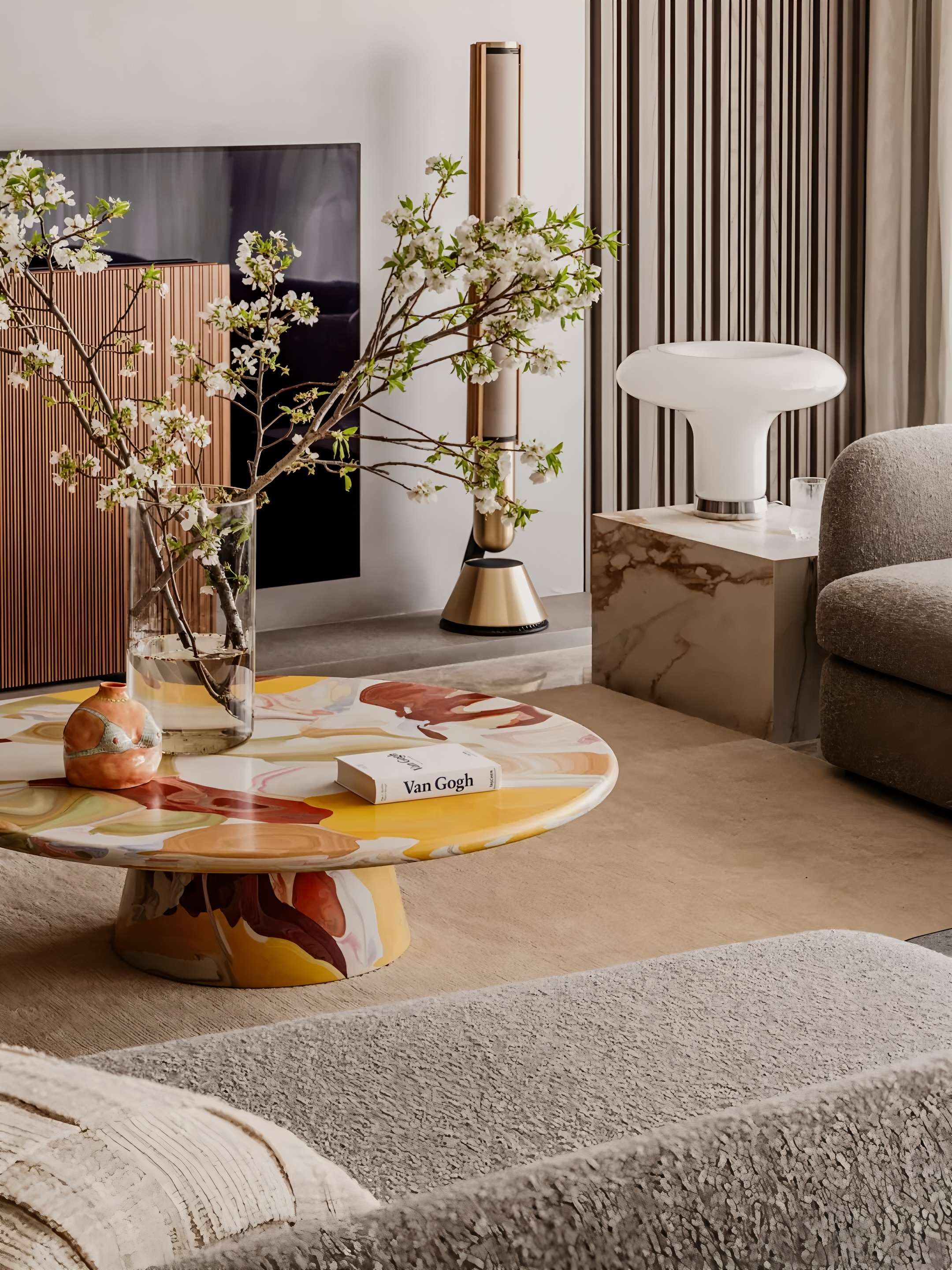 美韵,藏于时尚肌理润色·重庆 280㎡大平层丨中国重庆丨4TH Dimension 肆面设计-16