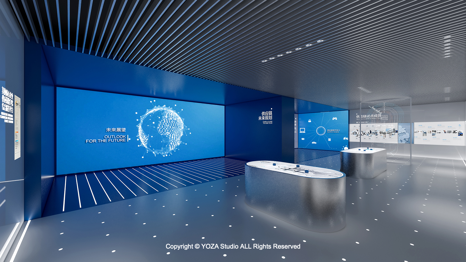 供应链创新与应⽤展厅丨yoza.studio-10
