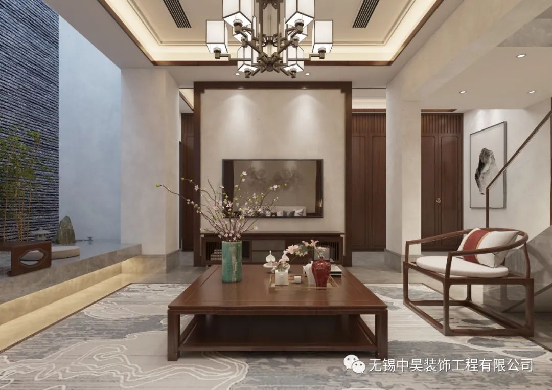 金轮·湖晓兰庭 | 现代中式风格别墅设计-65