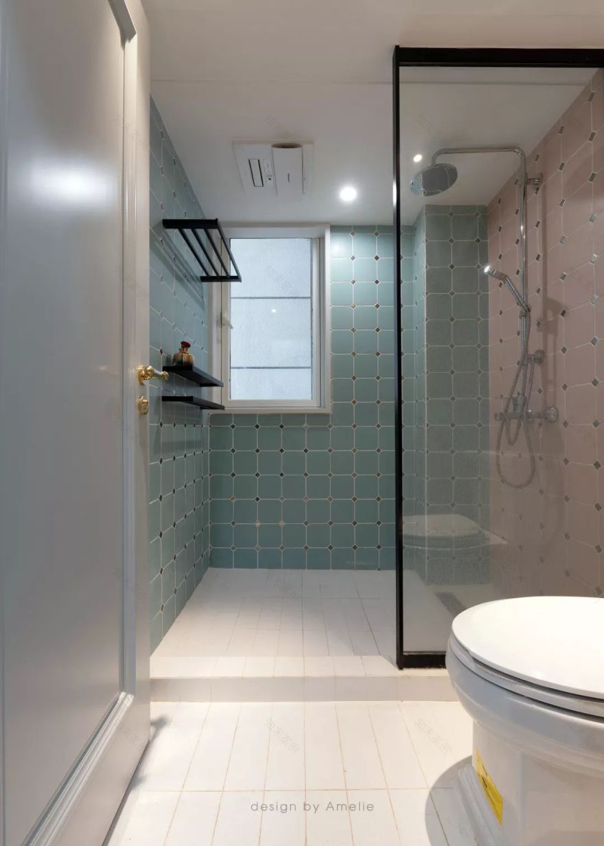 88㎡武汉住宅 | 红配绿温暖空间,以人为本的设计理念-52