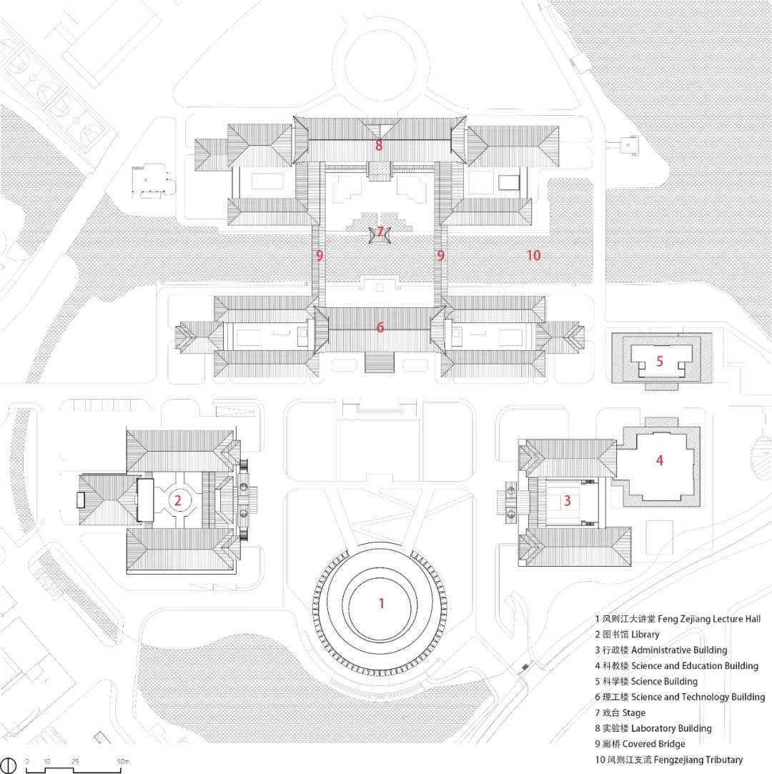 绍兴文理学院河西中心区更新的"礼乐相成"设计-23