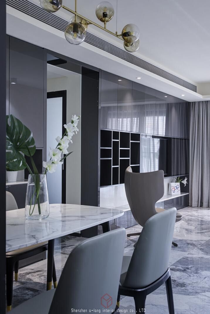 邓宅现代简约风家居设计-8