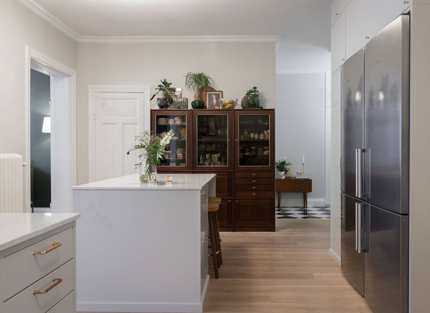 斯德哥尔摩活力橙公寓,复古风情的时尚空间-14