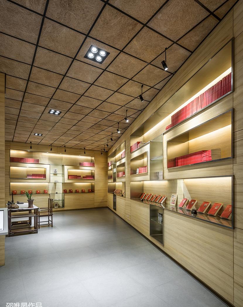 贾平凹文化艺术馆 | 竹工凡木设计研究室的现代艺术空间-5