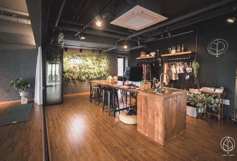 温暖舒适，瑜伽工作室的温馨室内设计-2