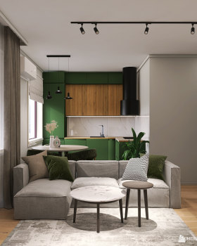 小一居室改造设计