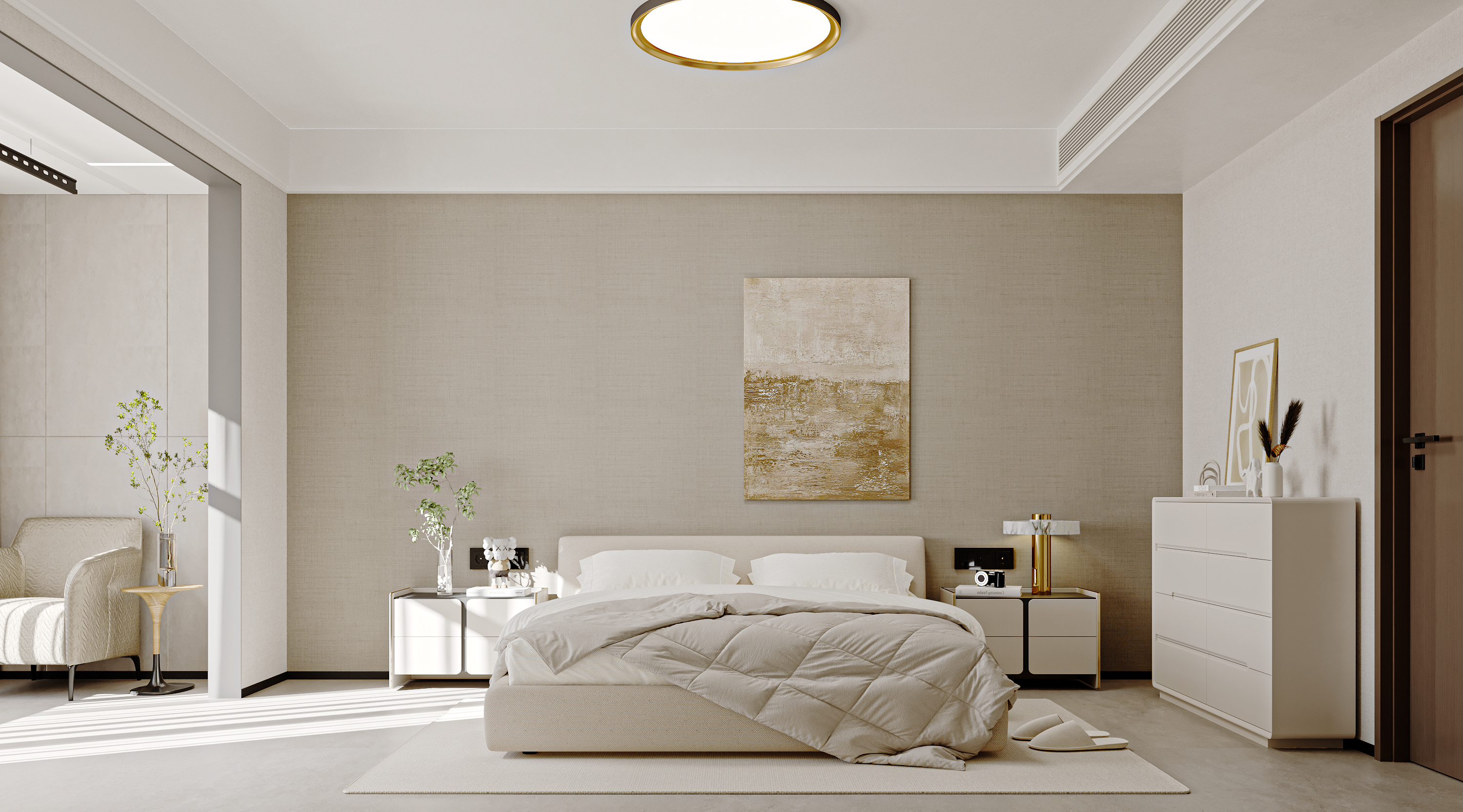 家装客餐厅卧室效果图表现-2