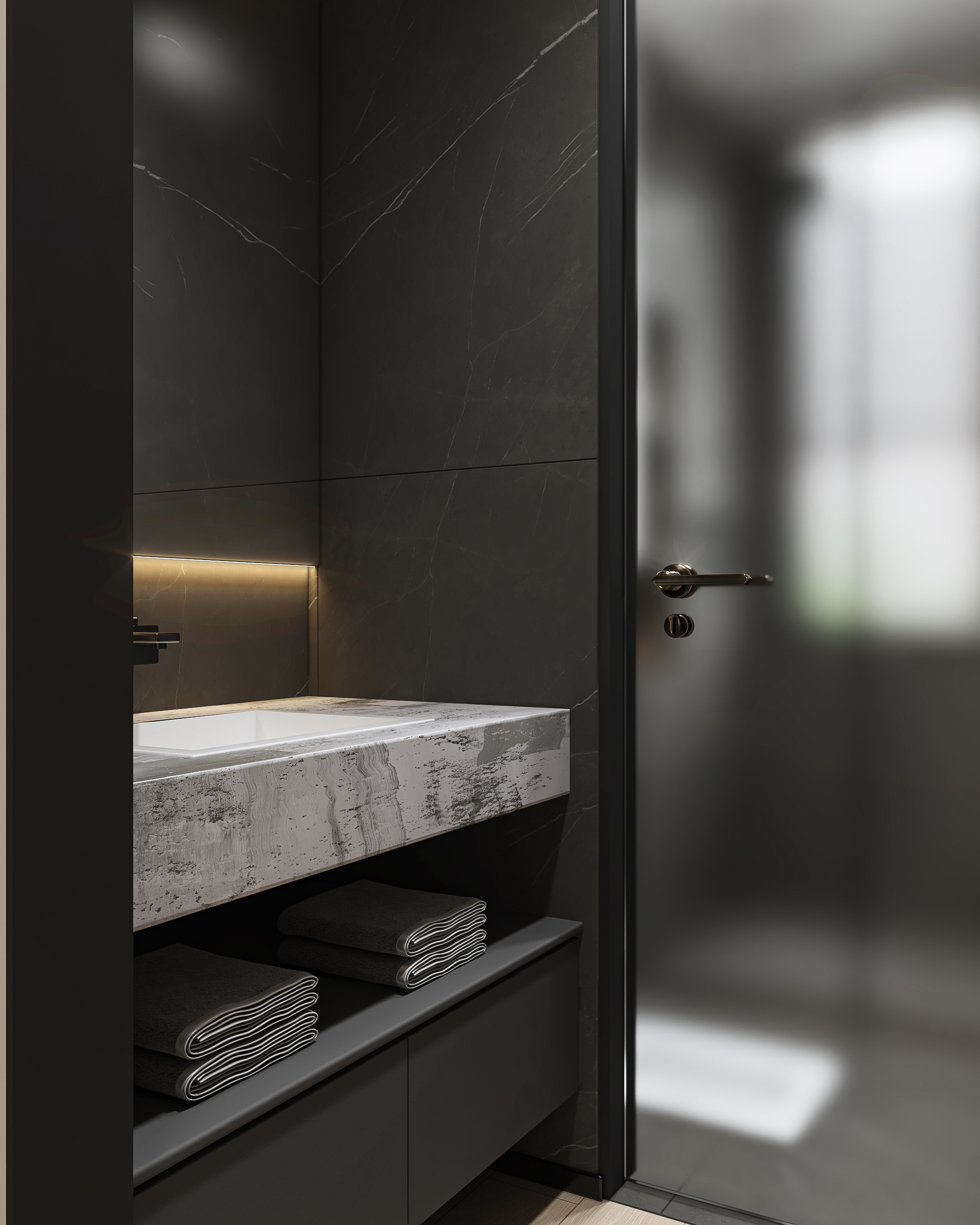 碧桂园现代简约风室内设计丨成都彭州云墨设计工作室-17