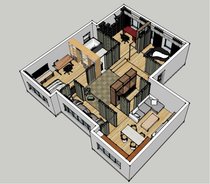 菜鸟杯室内设计大赛优秀作品集锦-106