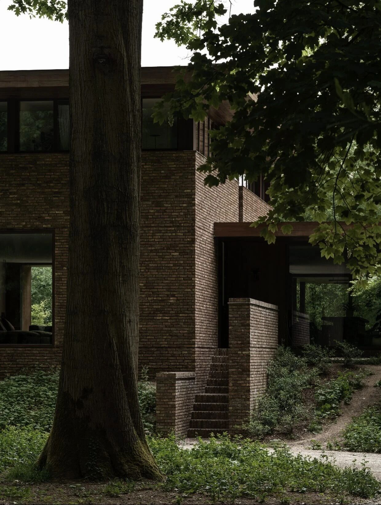 圣马尔滕斯-拉特姆自然主义住宅丨比利时丨Decancq Vercruysse Architects-7