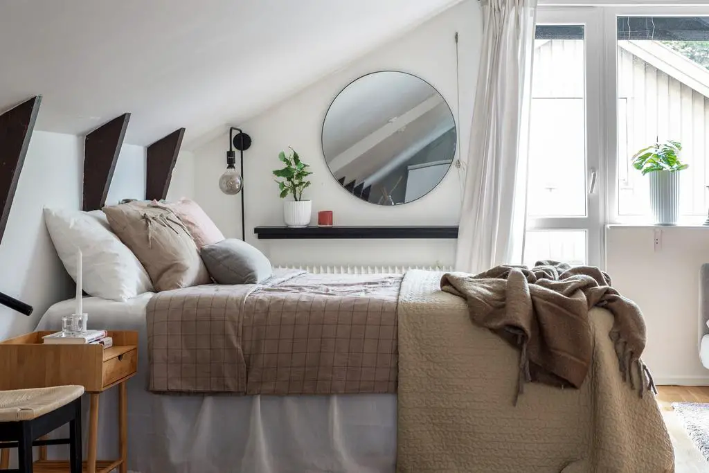 瑞典哥德堡 40m2 现代风格大阁楼工作室-4