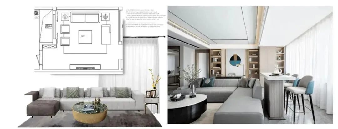 南广场花园现代简约家居设计丨高灰设计-60