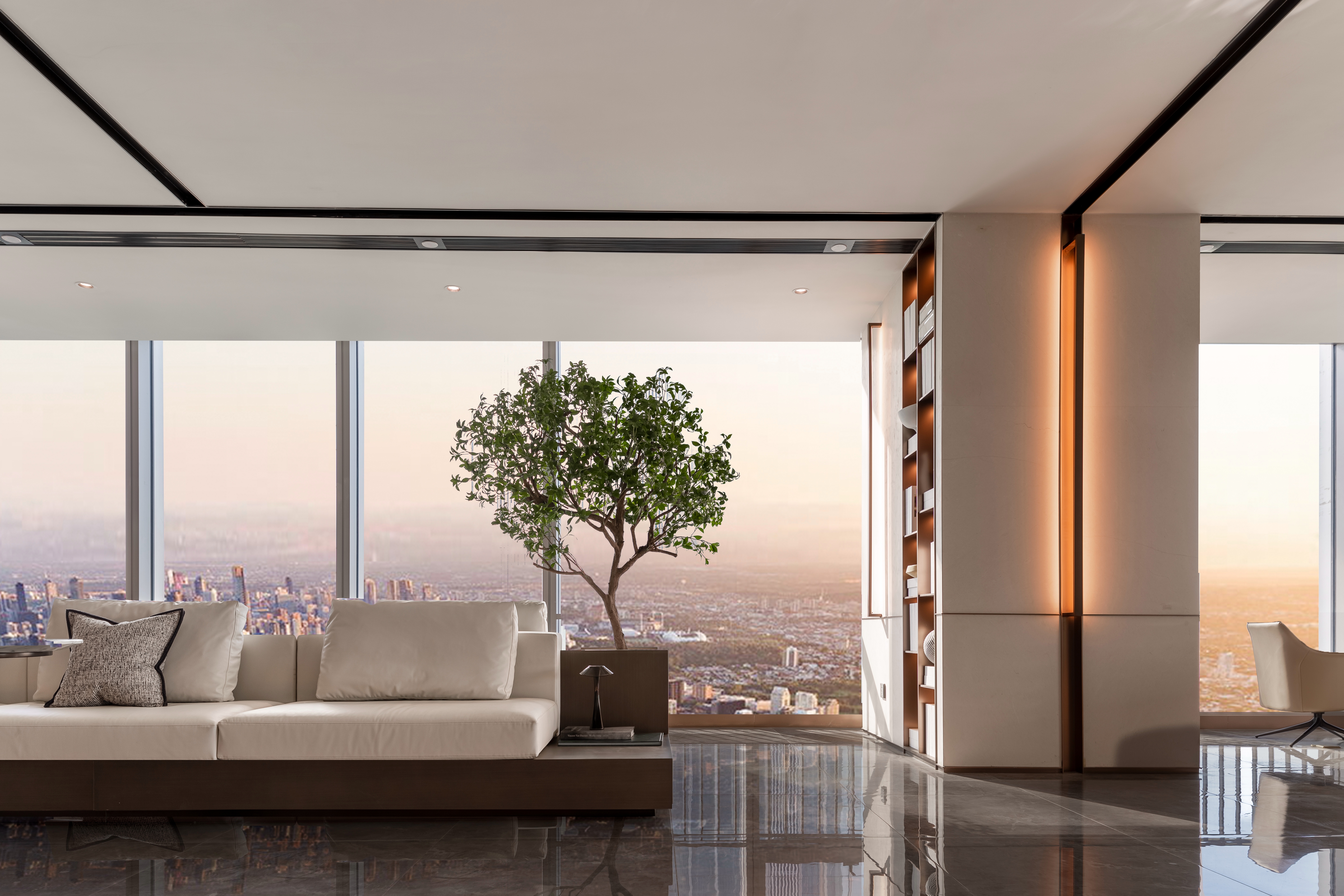 招商蛇口西安公司签约中心丨中国西安丨锐度设计-23