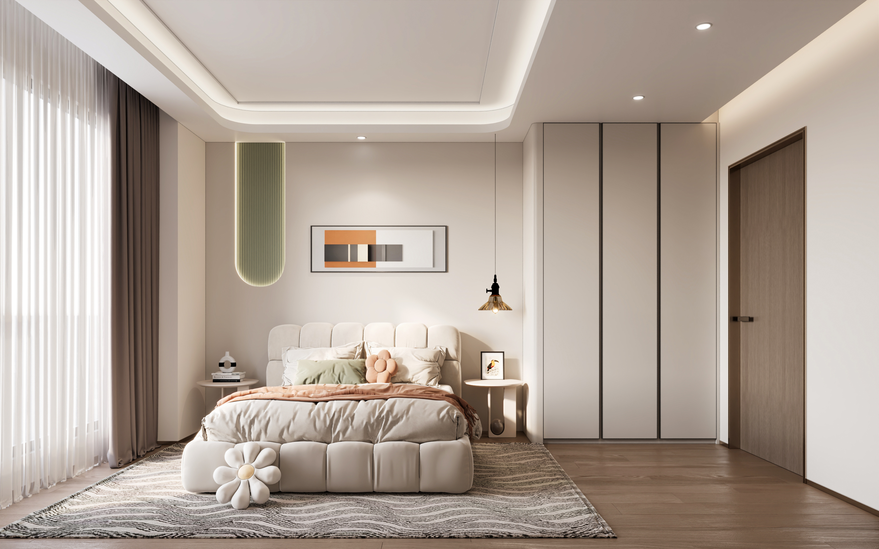 客餐厅及卧室等室内设计-6