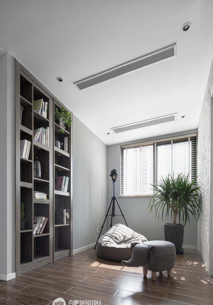 1890 平层设计 | 简约都市风，优化空间采光与互动-16