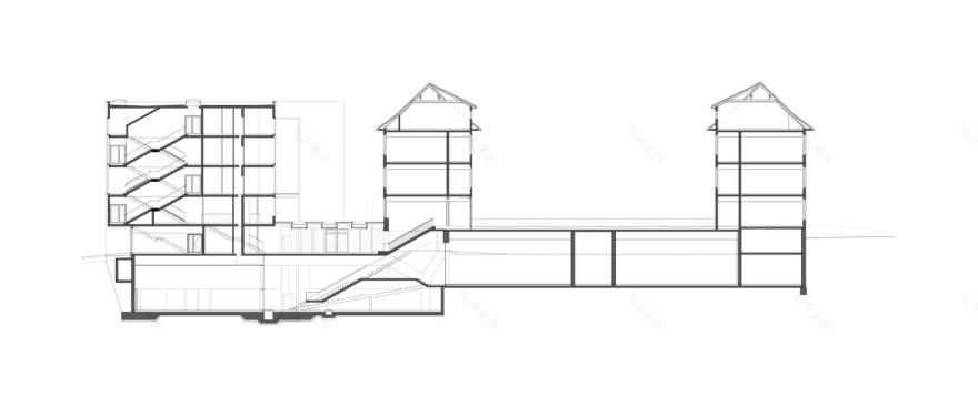 奥地利库夫施泰因小镇上的高中学校丨WIESFLECKER ARCHITECTURE-32