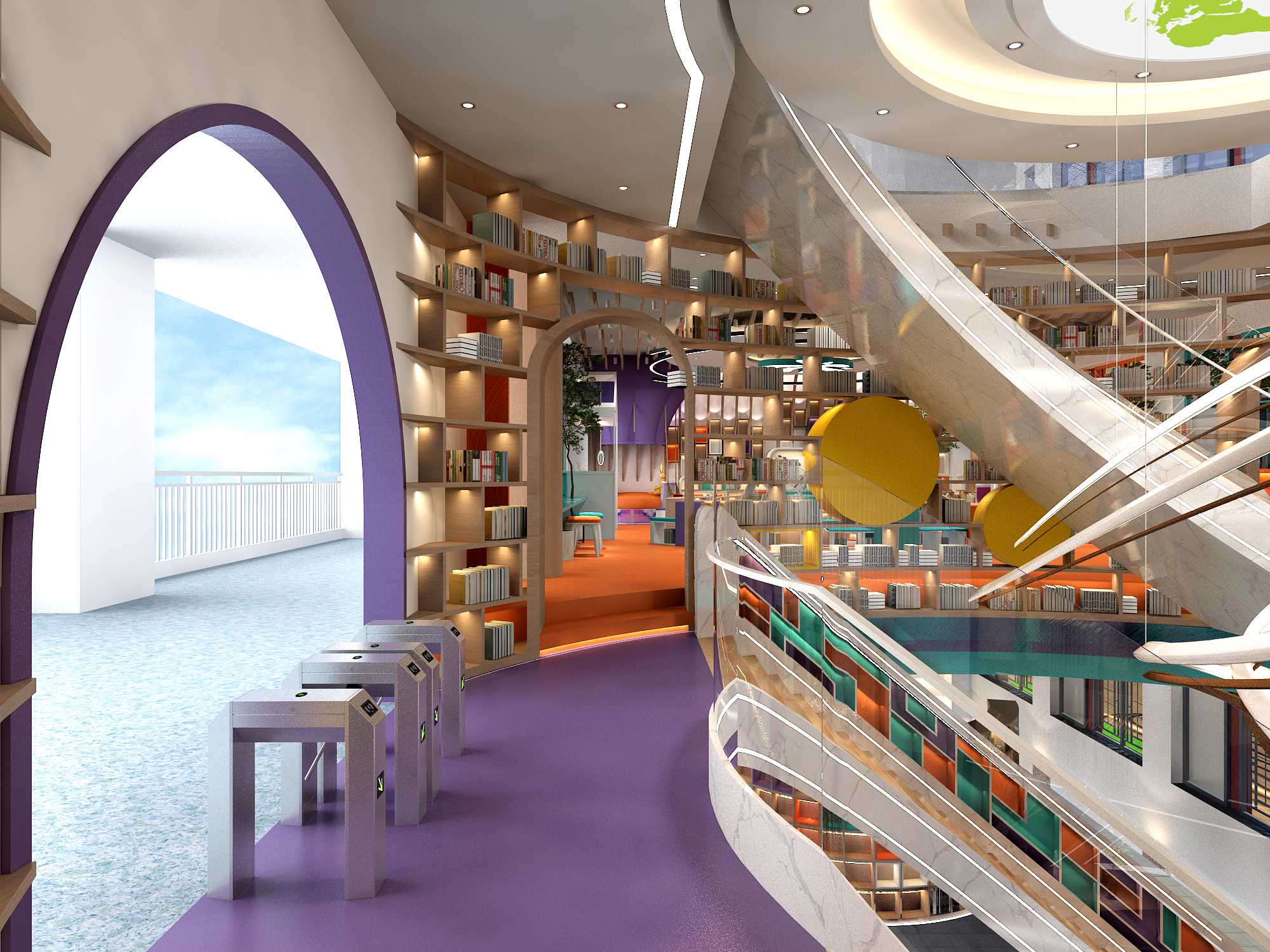 学校最美图书馆设计-57