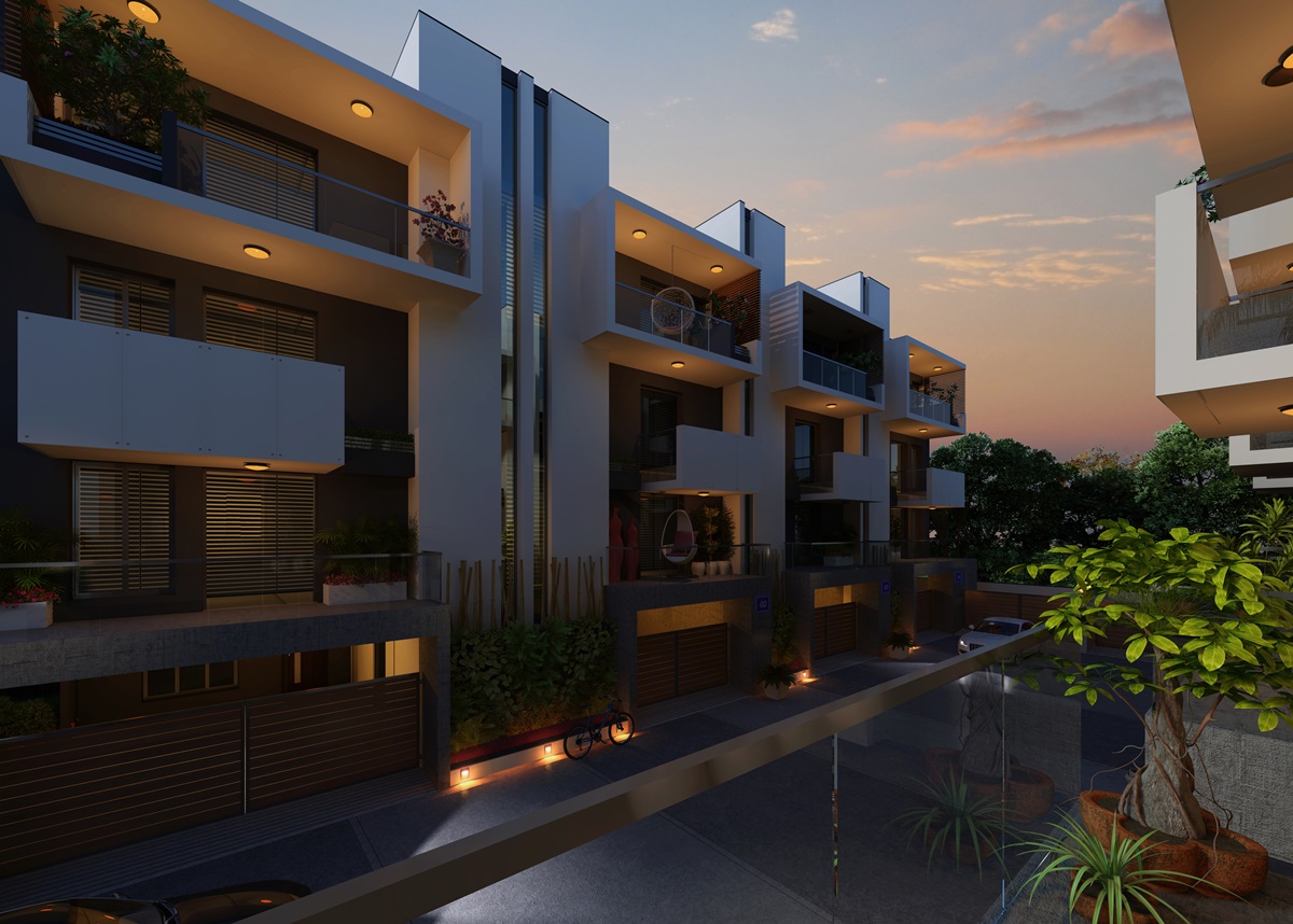 3D 建筑设计师打造的多功能商业空间-35