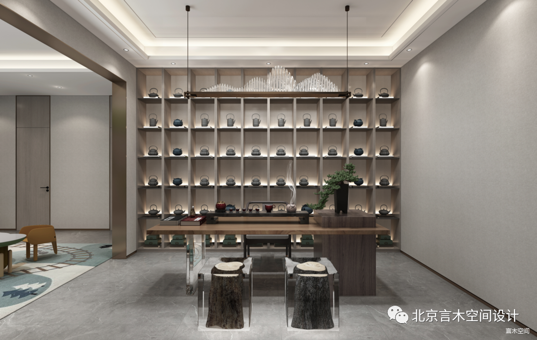住总·如院下叠 E2 户型样板间丨中国北京丨北京言木空间设计有限公司-38