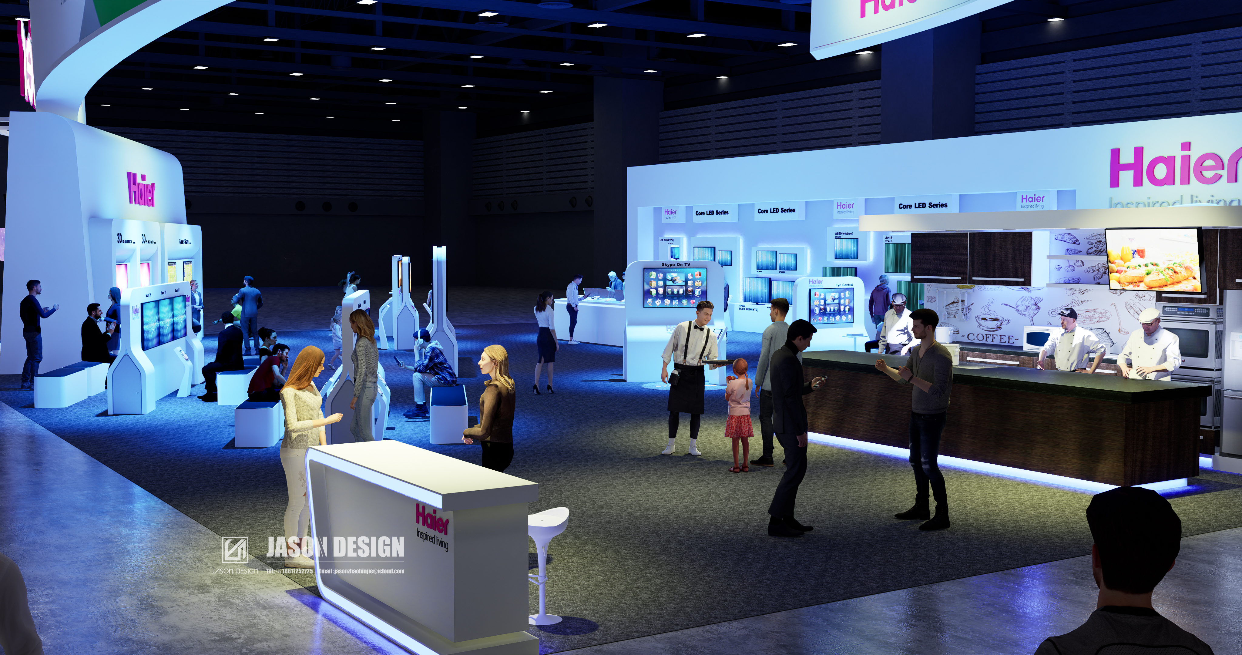 2012 年拉斯维加斯消费电子展海尔丨United StatesLas Vegas丨Jason zhao,Ray-27