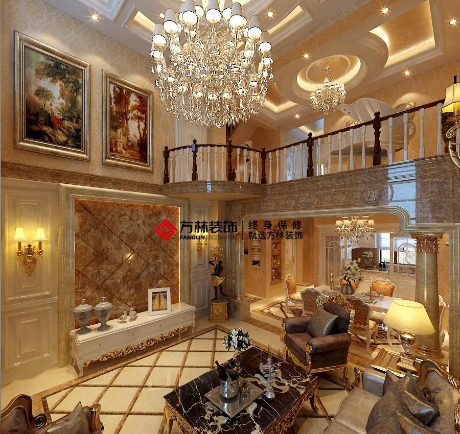 皇家御品别墅 | 280 平欧式风格装修设计,空间结构优化典范-4