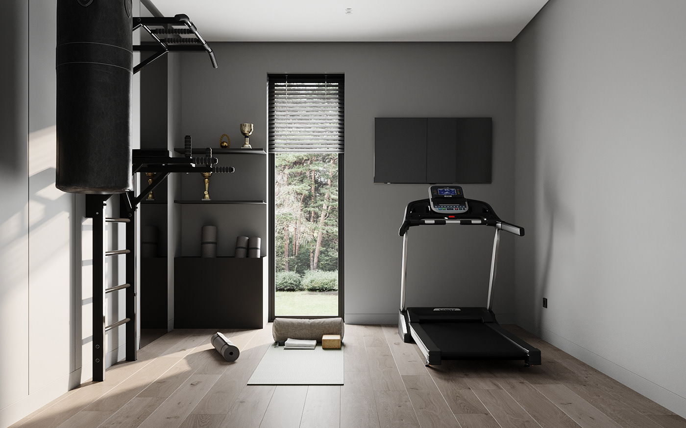 高级灰调 别墅简约空间设计！-21