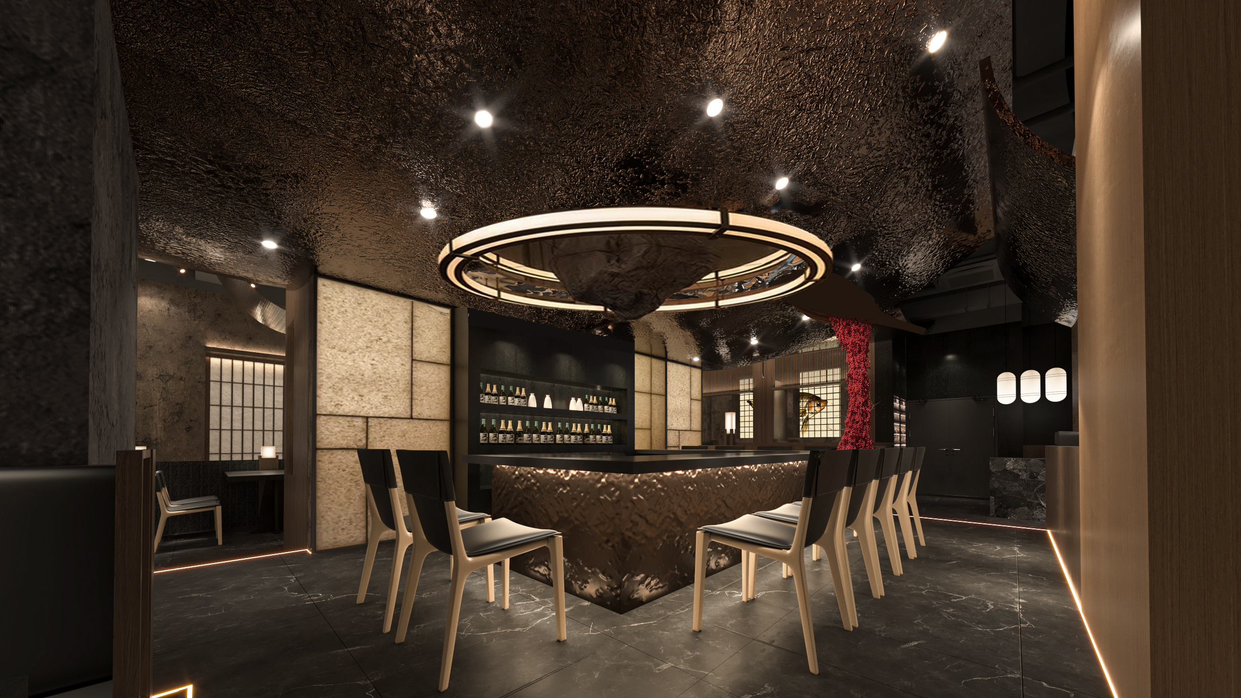 千炽铁板烧料理店丨中国深圳丨华空间设计-6