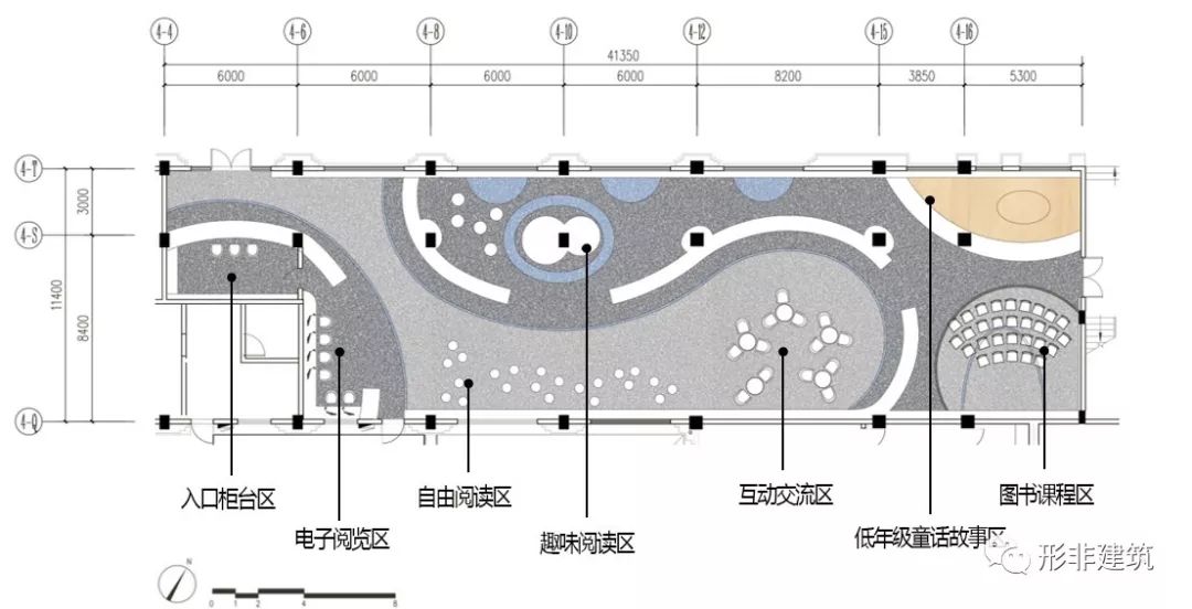 泡泡图书馆-宝山世外小学阅览室-19