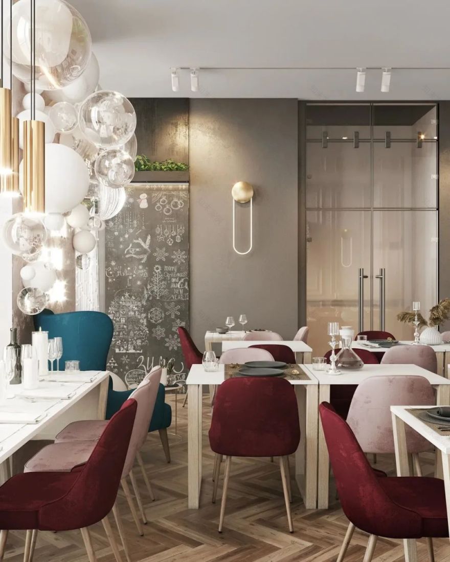 莫斯科新生活家庭咖啡厅——色彩斑斓的儿童友好空间-20