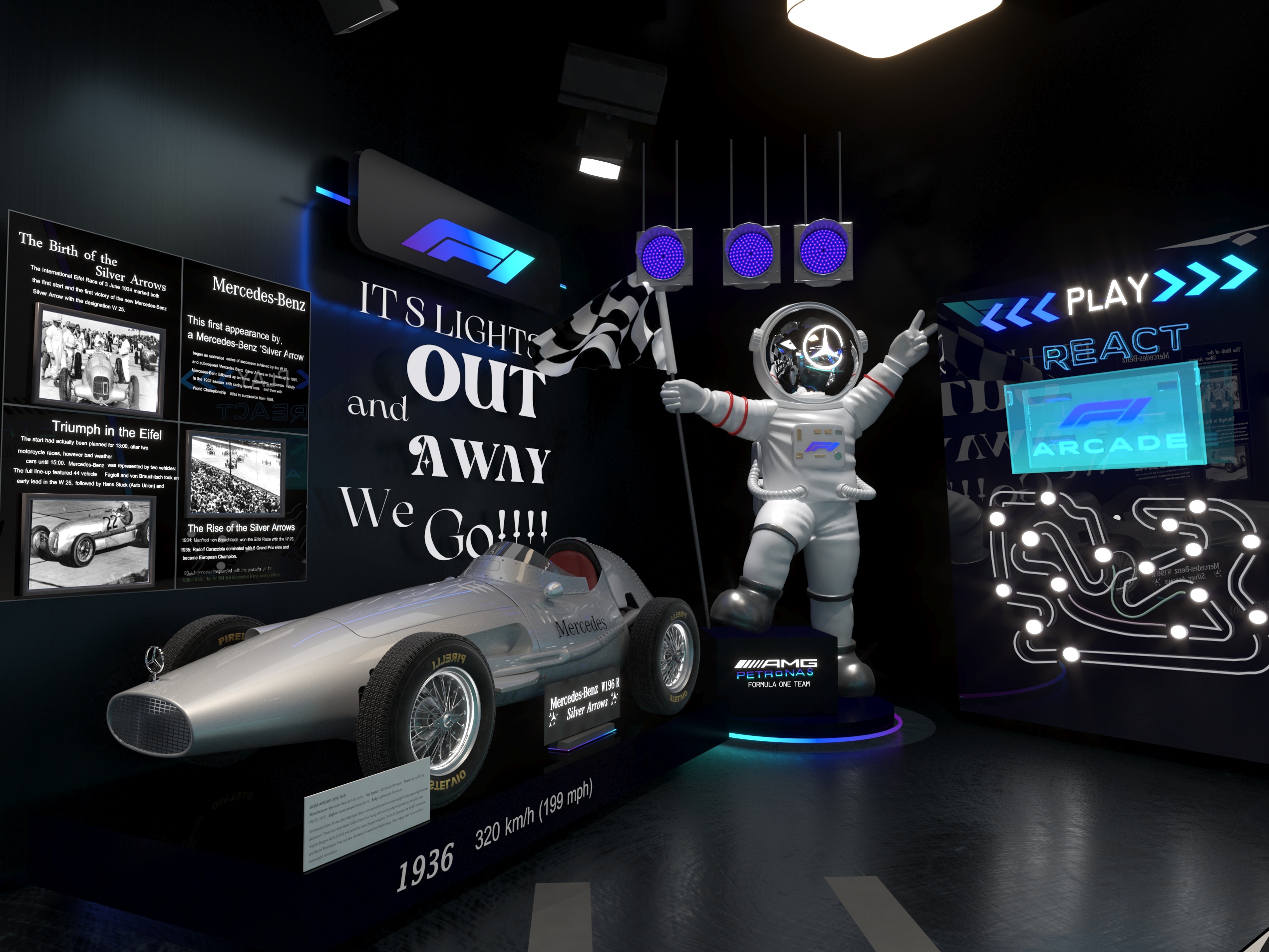 Mercedes Benz Egypt Showroom and Experience center-12