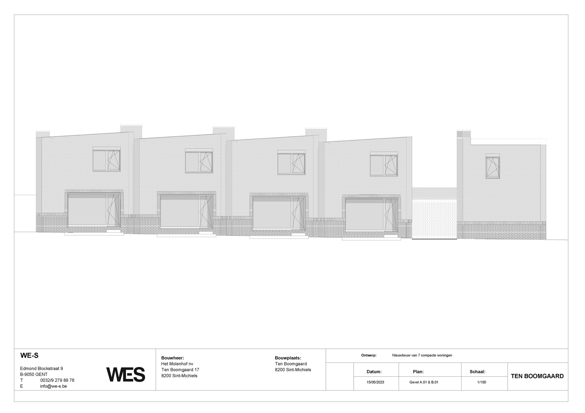 滕布姆加尔德住宅区丨比利时丨WES architecten-38