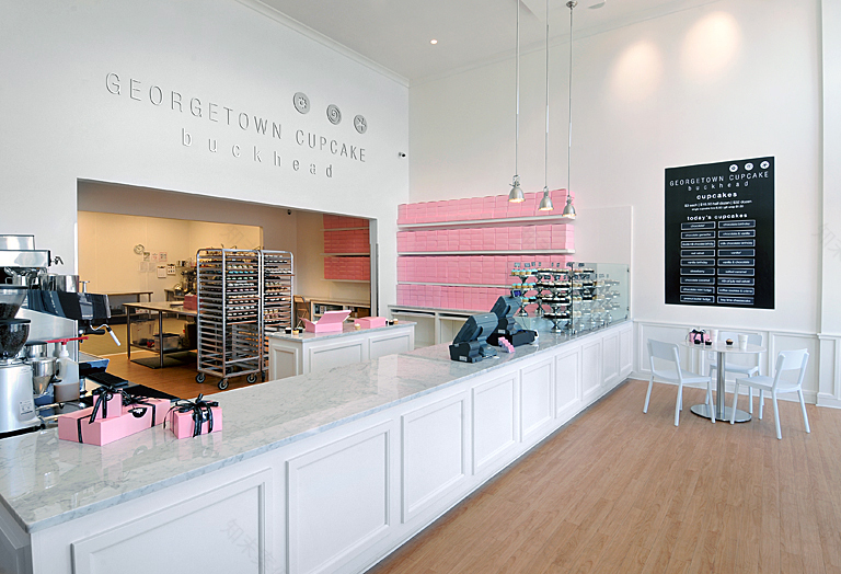 乔治城纸杯蛋糕店 | 现代烘焙空间的营造-5